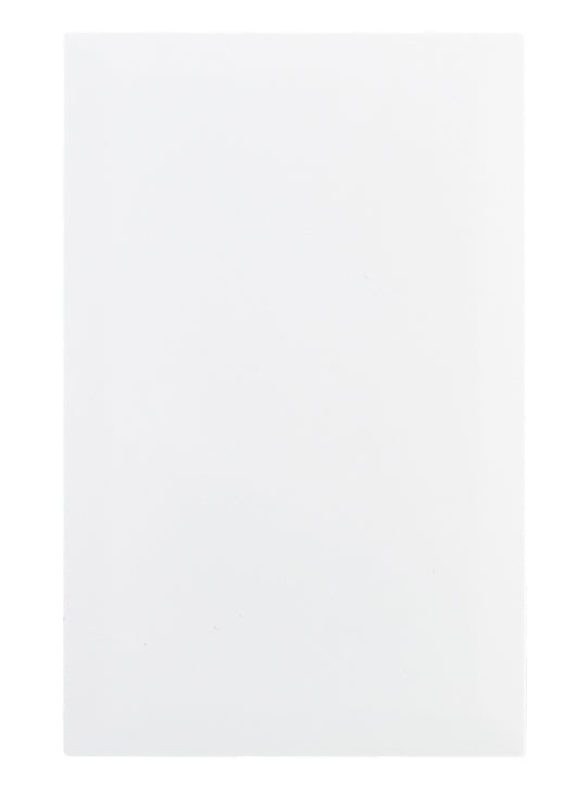 Bright Star WHITE MODULAR WHITE BLANK PLATE 4 X