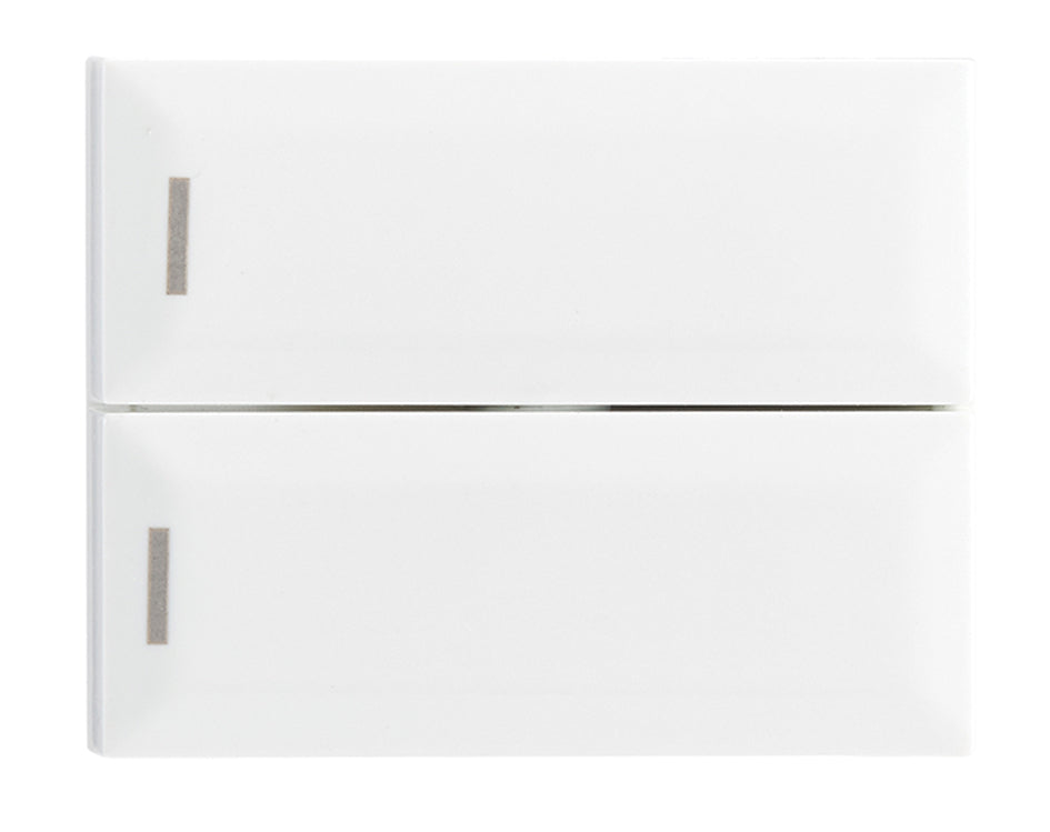 Bright Star ECP111 WHITE MODULAR WHITE 2 LEVER 1 WAY SPLITTER SWITCH
