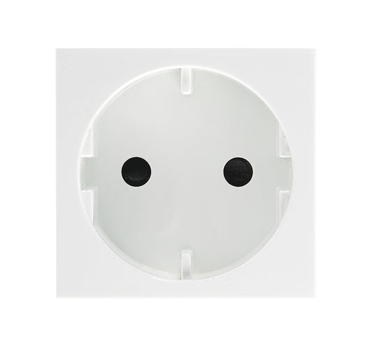 Bright Star ECP116 WHITE MODULAR WHITE 16A SCHUKO SOCKET MODULE