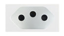 Bright Star ECP117 WHITE MODULAR WHITE 16A EURO SOCKET MODULE