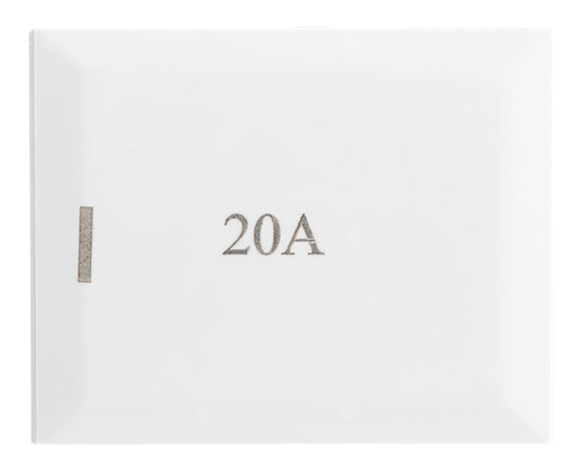Bright Star  ECP126 WHITE MODULAR WHITE 20A MODULE (BIG BUTTON)