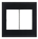 Bright Star ECP158 BLACK MODULAR BLACK DOUBLE GRID PLATE 4 X