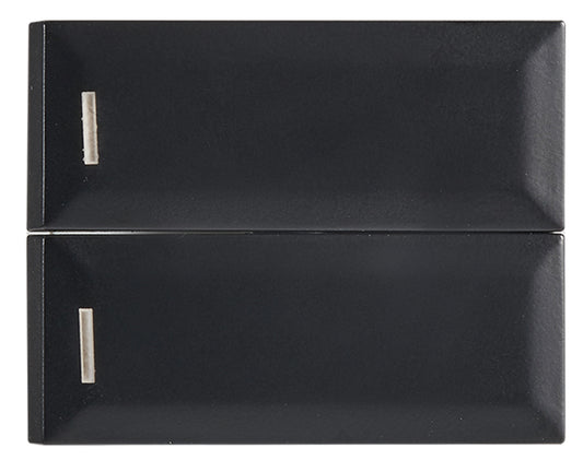 Bright Star BLACK MODULAR BLACK 2 LEVER 1 WAY SPLITTER SWITCH