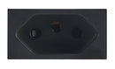 Bright Star ECP167  BLACK MODULAR BLACK 16A EURO SOCKET MODULE