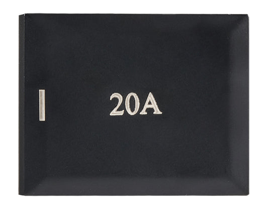 Bright Star ECP176 BLACK MODULAR BLACK 20A MODULE (BIG BUTTON)