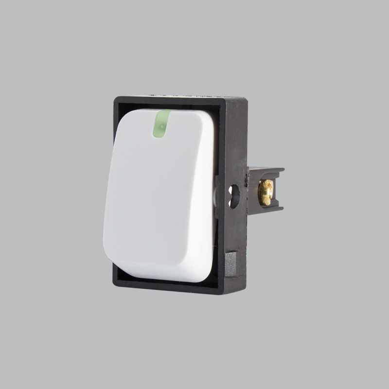 Bright Star ECP601/2 WHITE 1 LEVER 2 WAY SWITCH (COMPONENT)(1 per box)