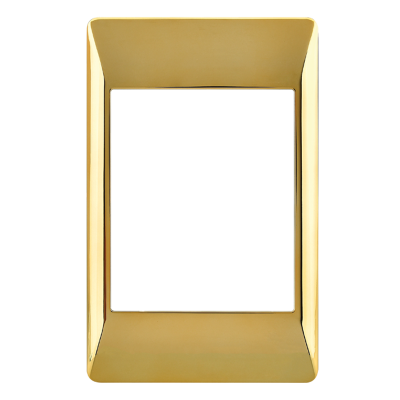 Bright Star ECP611 POL GOLD 2 X 4 POLISHED GOLD COVER