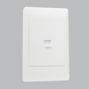 ESW034 Bright Star WHITE COMPUTER SOCKET 2 X 4 (10 per box)