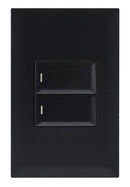 Bright Star ESW252/2 BLACK MODULAR BLACK 2 LEVER 2 WAY SWITCH 2 X 4