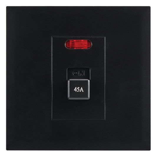 Bright Star ESW255 BLACK MODULAR BK 45A DOUBLE POLE ISOLATOR 4 X 4