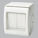 Bright Star ESWP902/2 WHITE MODULAR 2 LEVEL 2 WAY WATERPROOF SWITCH