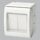 Bright Star ESWP902 WHITE MODULAR 2 LEVEL 1 WAY WATERPROOF SWITCH