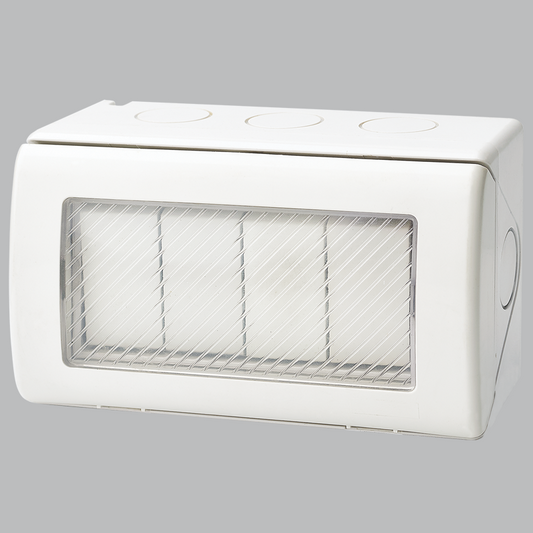 Bright Star ESWP904/2 WHITE MODULAR 4 LEVER 2 WAY WATERPROOF SWITCH