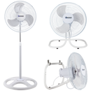 Bright Star FAN014/3 IN ONE 16" 3 IN ONE METAL BLADES 50W ALU COIL MOTOR