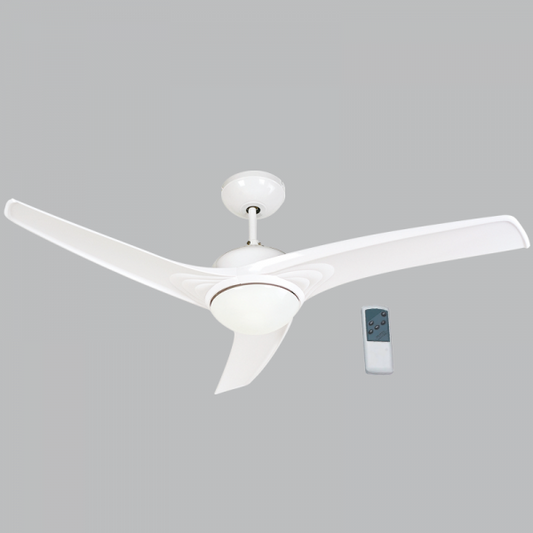 Bright Star FCF038 WHITE FAN 3 BLADE 52" 1X60W ES WHT