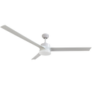 Bright Star FCF086 WHITE 18W LED 4000K 29W COPPER COIL DC 3 BLADE REMOTE