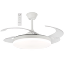 BRIGHT STAR Retractable Ceiling Fan White FCF092