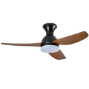 Bright Star FCF099 BLACK 18W LED CCT 25W DC MOTOR 3 BLADES REMOTE