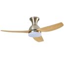 Bright Star FCF100 SATIN 18W LED CCT 25W DC MOTOR 3 BLADES REMOTE