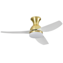 Bright Star FCF101 BRASS 18W LED CCT 25W DC MOTOR 3 BLADES REMOTE