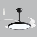 Bright Star FCF106 BLACK 36W LED CCT 30W DC MOTOR 4 BLADES REMOTE