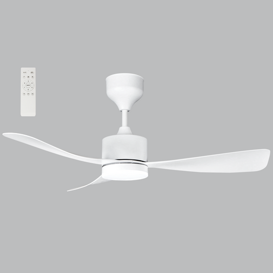Bright Star FCF107 WHITE 18W LED CCT 30W DC MOTOR 3 BLADES REMOTE