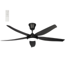 Bright Star FCF110 BLACK 24W LED CCT 50W DC MOTOR 5 BLADES REMOTE