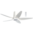 Bright Star FCF120 WHITE 18W LED CCT 35W DC MOTOR 5 BLADES REMOTE 48"