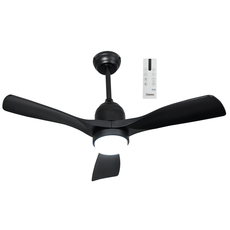 Bright Star FCF125 OUTDOOR BK IP65 FAN 15W LED CCT 20W DC MOTOR 3 BLADES 42"