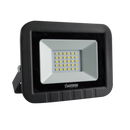 FL012 Bright Star BLACK 30 WATT PVC FLOOD IP65 6000K 1500 LUMEN