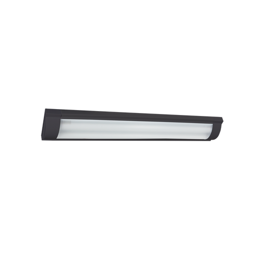 Bright Star FTL018 BLACK 2 FT - 2 X 9 WATT T8 LED EXCL TUBES 630MM