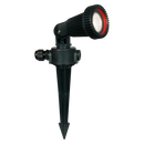 Bright Star GS006 BLACK PLASTIC SPIKE, 35W GU10 IP54 79X130MM SPIKE 250MM