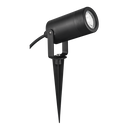 Bright Star GS012 BLACK LED ABS & PC GARDEN SPIKE GLASS COVER 1X7W GU10