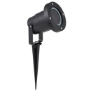 Bright Star GS016 BLACK GARDEN SPIKE CLEAR COVER IP65 ABS,PC,GLS 1X5W GU10