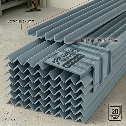 Bodie Dark Grey Cedar WPC Wall Panel Edging Trim (2700mm x 20 Pieces) – 45-WPA-CEDR-025