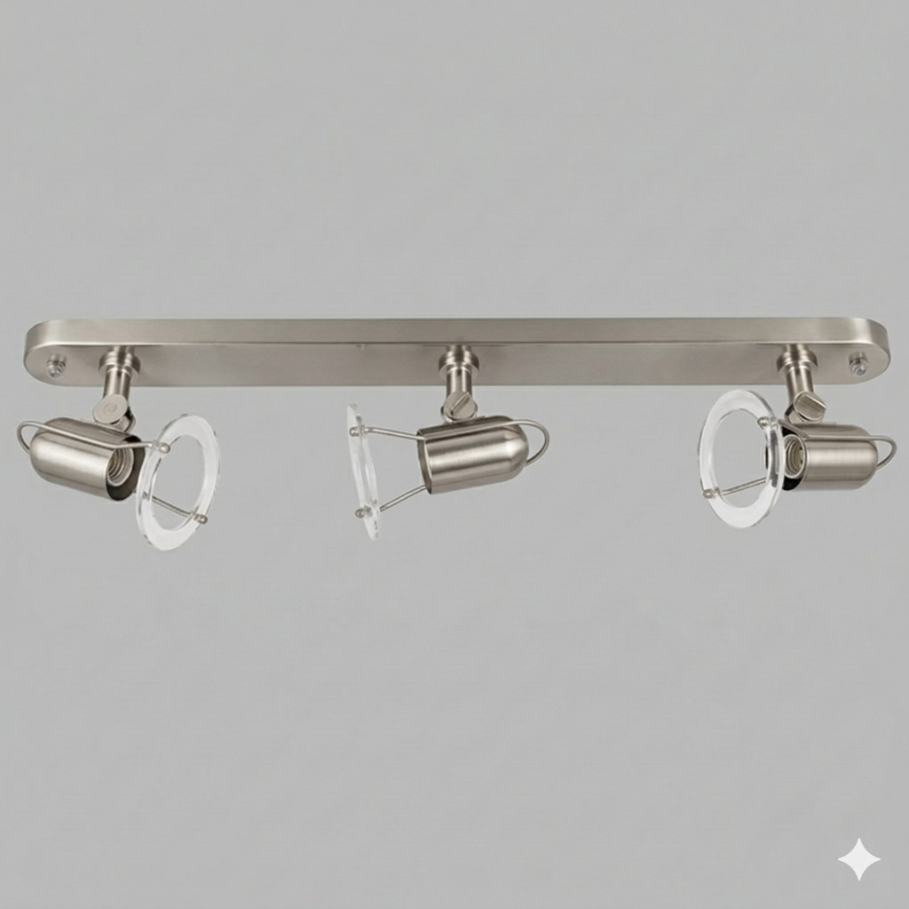 S005/3 Bright Star SATIN SATURN 3LIGHT BAR SATIN 3XR50 SES 550MM