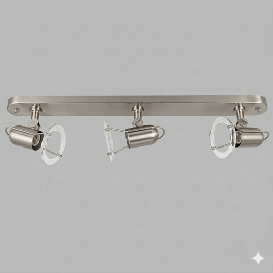 S005/3 Bright Star SATIN SATURN 3LIGHT BAR SATIN 3XR50 SES 550MM