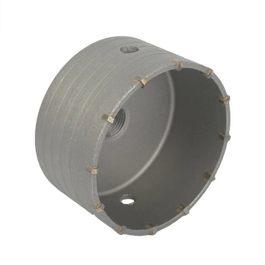 Tork Craft 110mm TCT Hollow Core Drill Bit & 300mm SDS Plus Arbor Set (M22 Thread) – TC322213 + TC322228