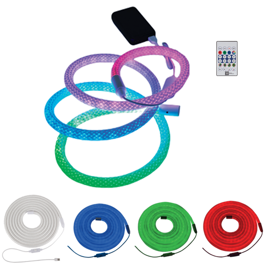 Bright Star HVS200 SET 5M NYLON RGB STRIP WITH REMOTE