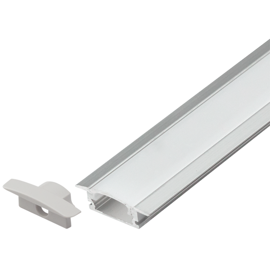 Bright Star HVS416 RECESS 3M 3M ALU PROF. Reces, 2xEnds, 1xCover, 6xClips, IP65