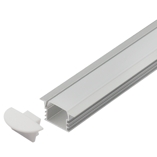 Bright Star HVS419 RECESS 3M 3M ALU PROF. Recess, 2xEnds, 1xCover, 6xClips,IP20