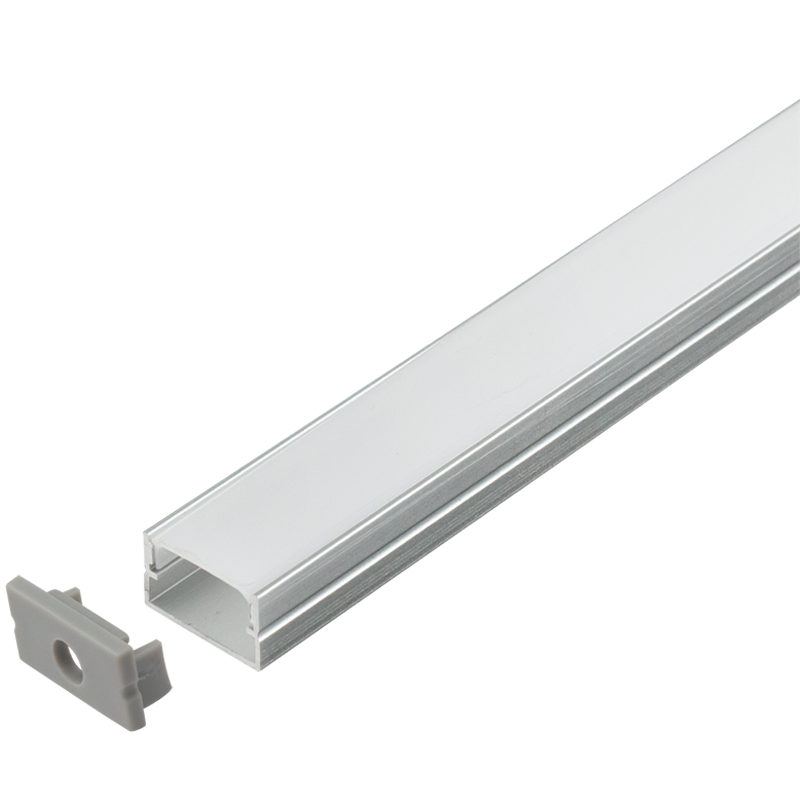 Bright Star HVS420 SURFACE 2M 2M ALU PROF. Surf, 2xEnds, 1xCover, 4xClips,IP65