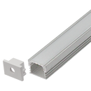 Bright Star HVS423 SURFACE ALU PROF. Surf, 2xEnds, 1xCover, 4xClips, IP20