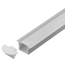 Bright Star HVS424 RECESS ALU PROF. Recess, 2xEnds, 1xCover, 4xClips, IP20