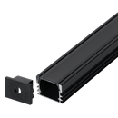 Bright Star HVS433 BK SURFACE 3M 3M BK ALU PROF. Surface,2xEnd, 1xCover,6xClip,IP20