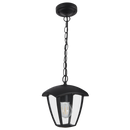 Bright Star L363 BLACK 4 PANEL PENDANT LAMP IP44 1X11W ES