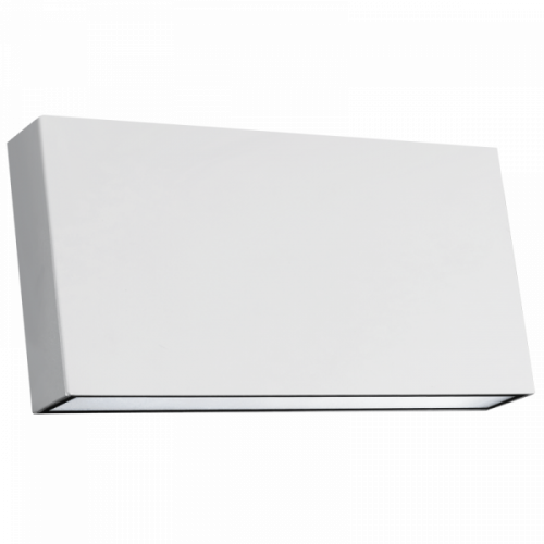 Bright Star L379 MATT WH PC LED WALL LIGHT IP65 UP&DOWN 8W LED 4000K