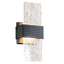 L529 Bright Star BLACK METAL & ACRYLIC IP54 9W LED 4000K 600 LUMENS