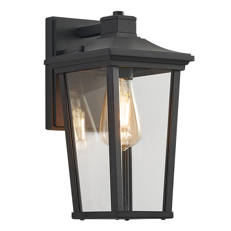 Bright Star L535 BLACK METAL WITH CLEAR GLASS IP54 1X60W ES