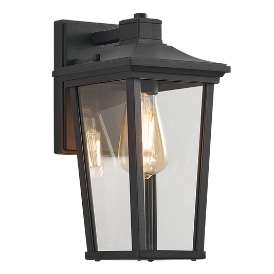 Bright Star L535 BLACK METAL WITH CLEAR GLASS IP54 1X60W ES